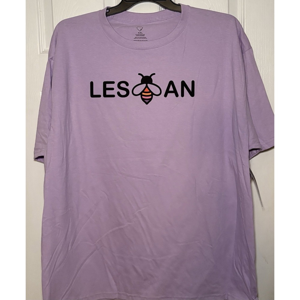 The Phluid Project Les B An Graphic T Shirt Size XXL NWT